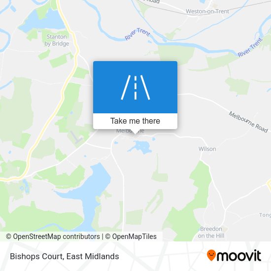 Bishops Court map