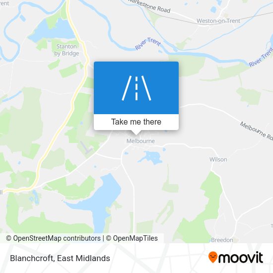 Blanchcroft map
