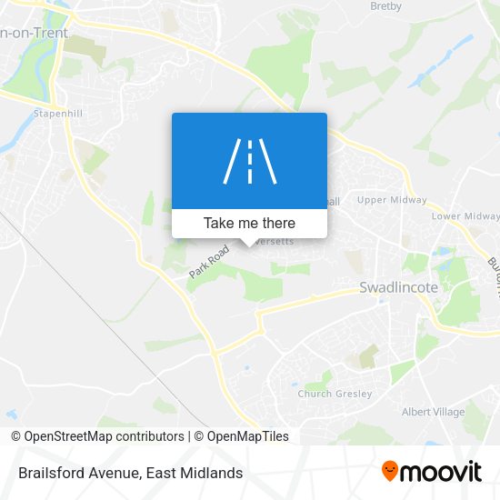 Brailsford Avenue map