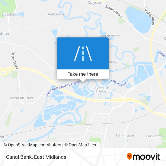 Canal Bank map