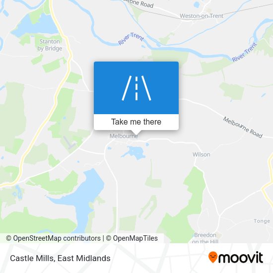Castle Mills map