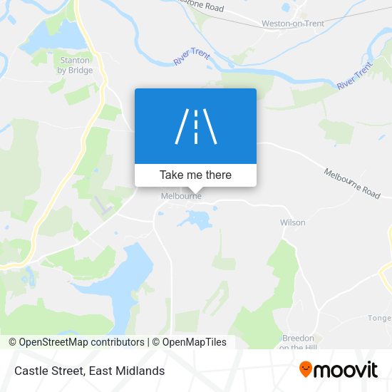 Castle Street map