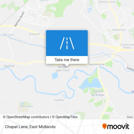 Chapel Lane map