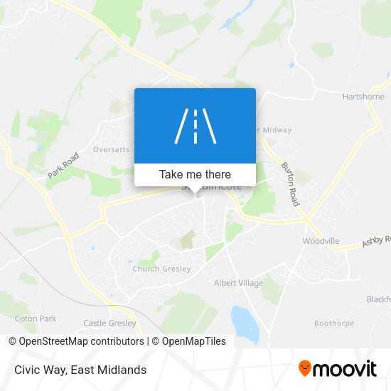 Civic Way map