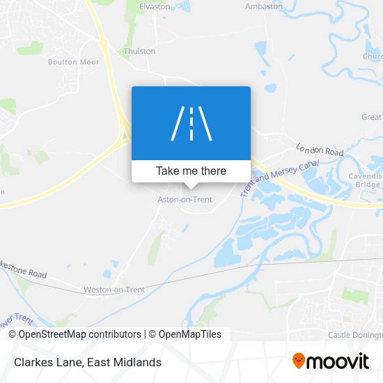 Clarkes Lane map