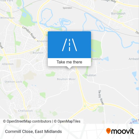 Cornmill Close map