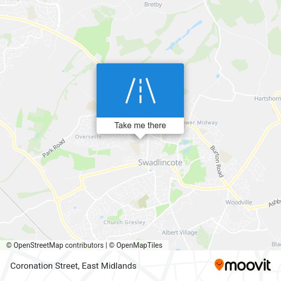 Coronation Street map