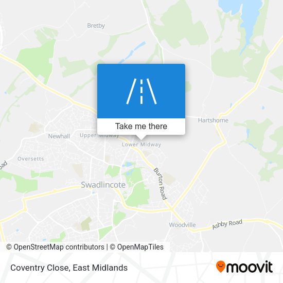 Coventry Close map