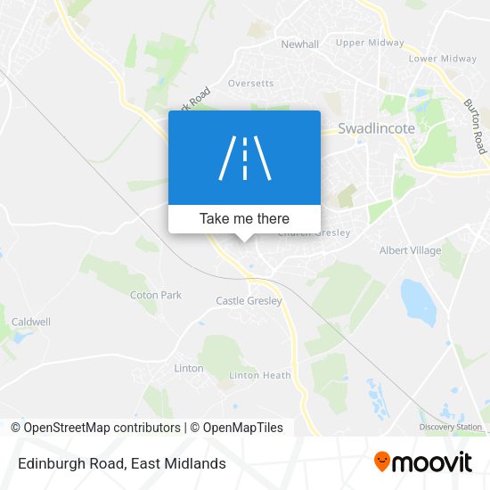 Edinburgh Road map