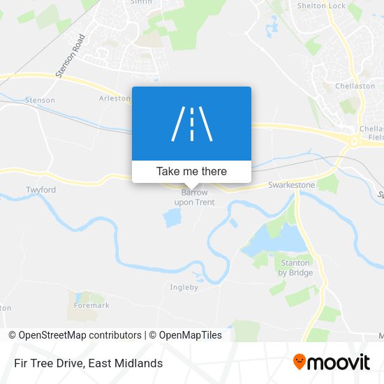 Fir Tree Drive map