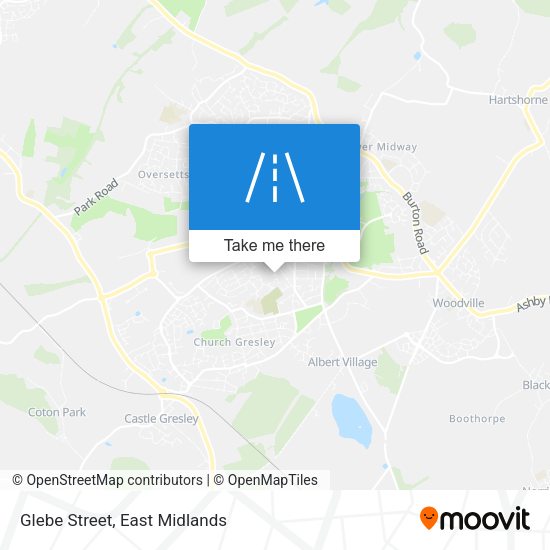 Glebe Street map