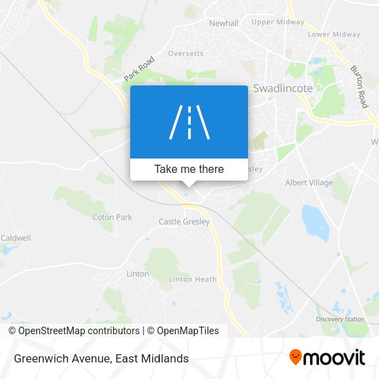 Greenwich Avenue map