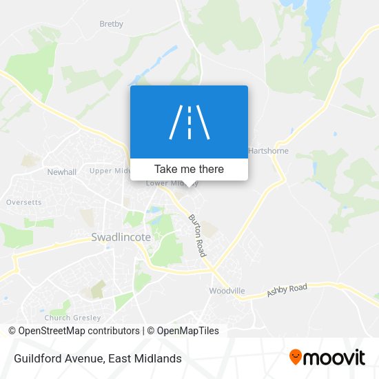 Guildford Avenue map