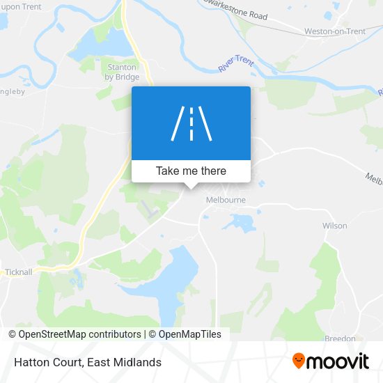 Hatton Court map