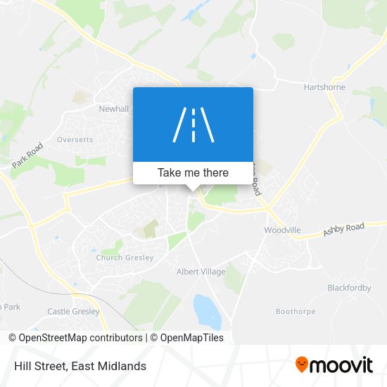 Hill Street map