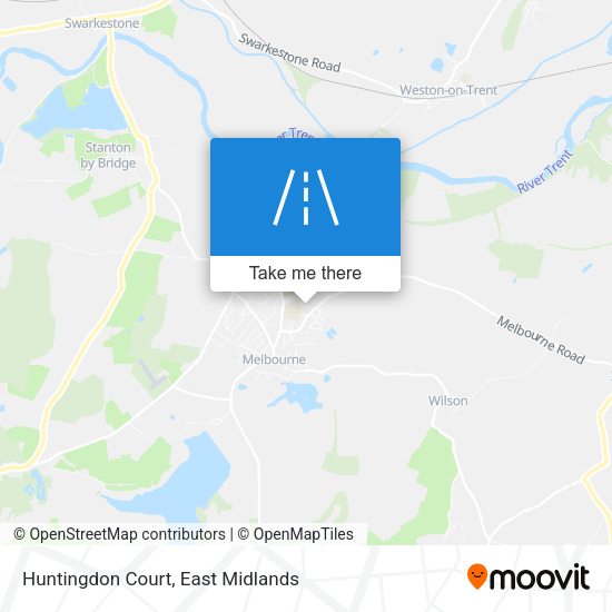 Huntingdon Court map