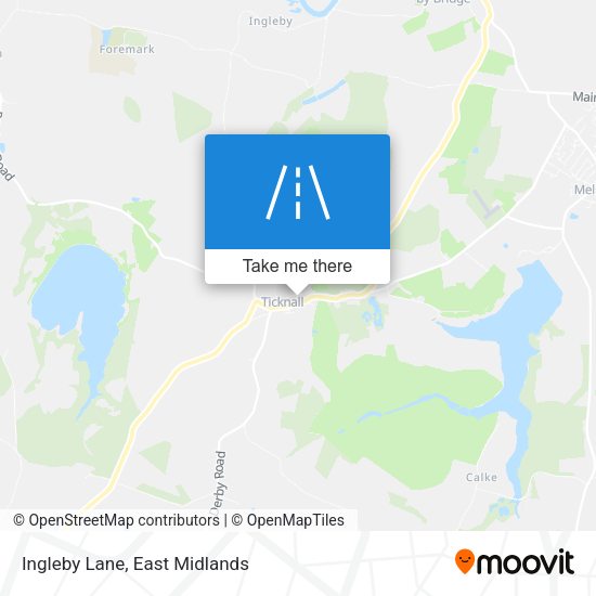 Ingleby Lane map