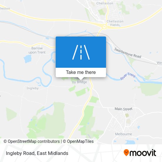 Ingleby Road map