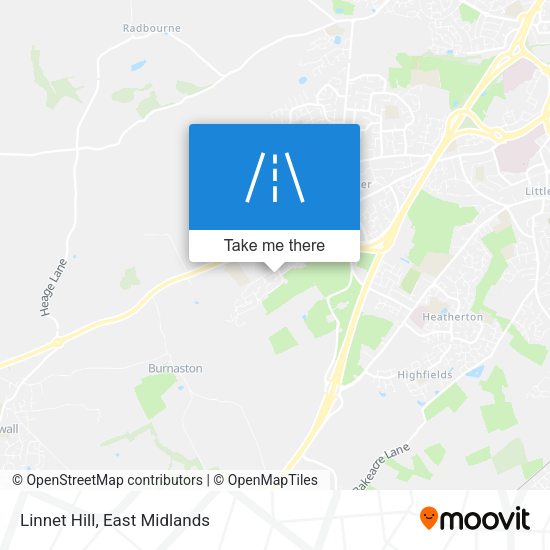 Linnet Hill map