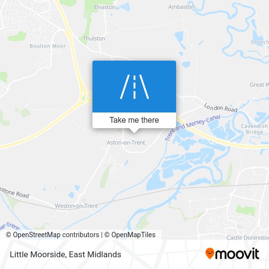 Little Moorside map