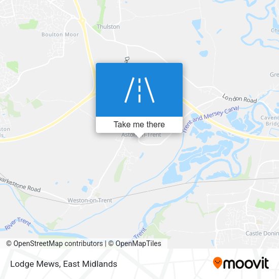 Lodge Mews map