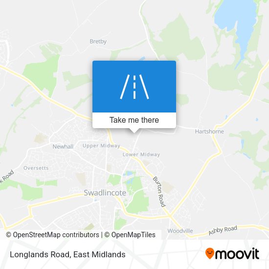 Longlands Road map