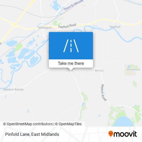 Pinfold Lane map