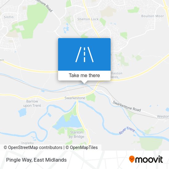 Pingle Way map