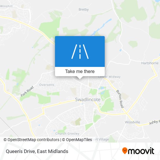 Queen's Drive map