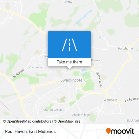 Rest Haven map