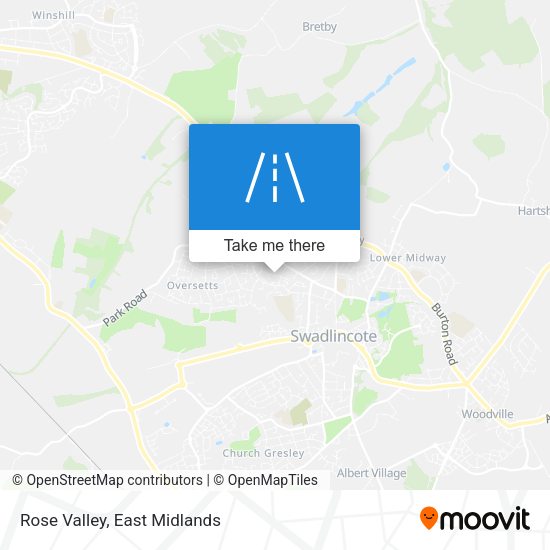Rose Valley map