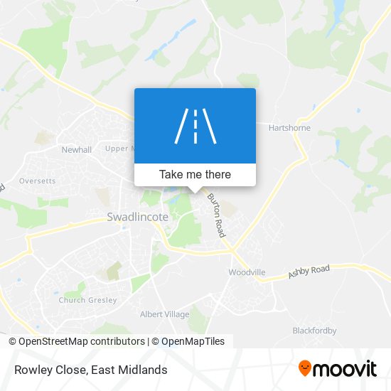 Rowley Close map