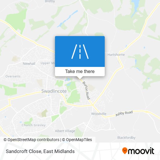 Sandcroft Close map