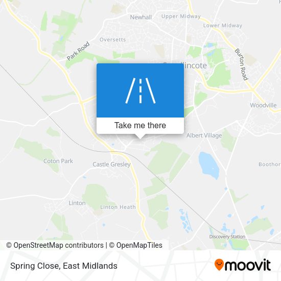 Spring Close map