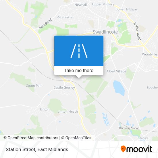 Station Street map