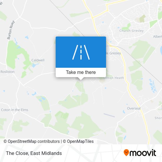 The Close map