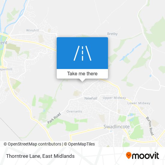 Thorntree Lane map