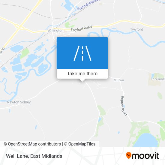Well Lane map