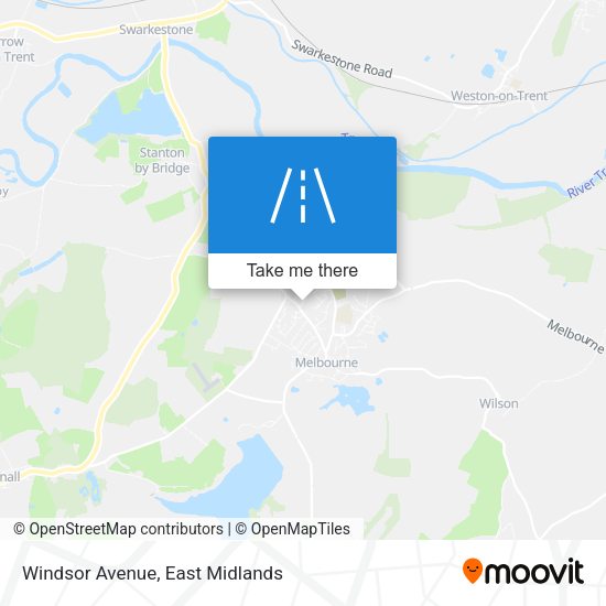 Windsor Avenue map