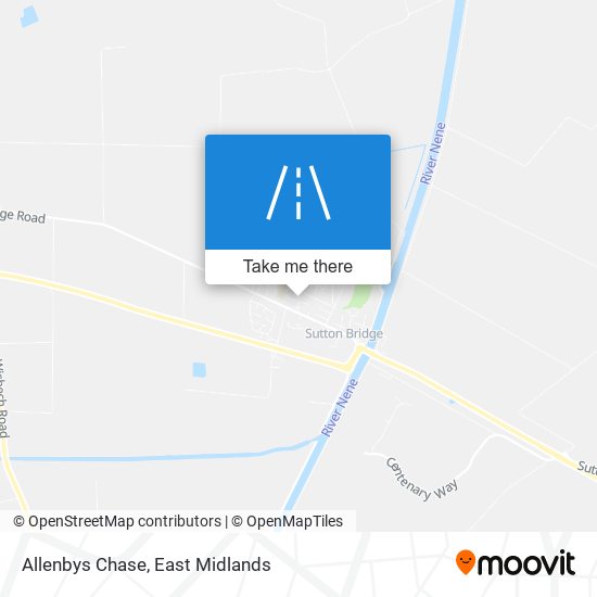Allenbys Chase map