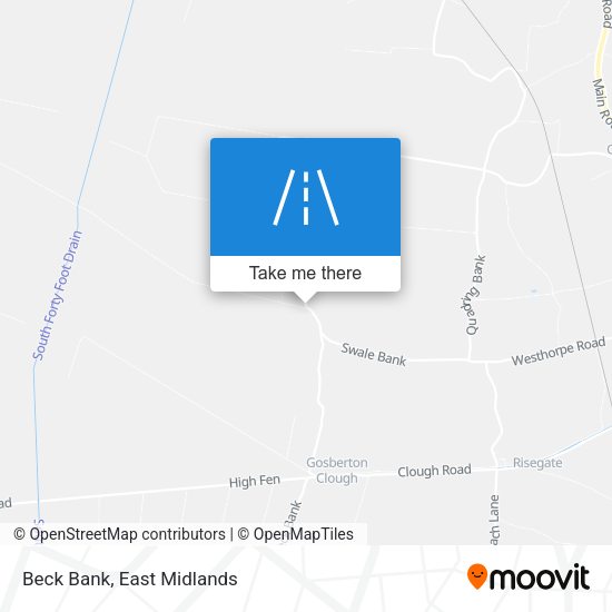 Beck Bank map