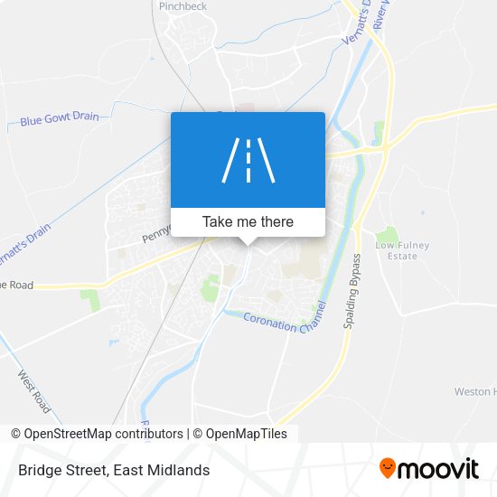 Bridge Street map