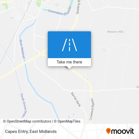 Capes Entry map