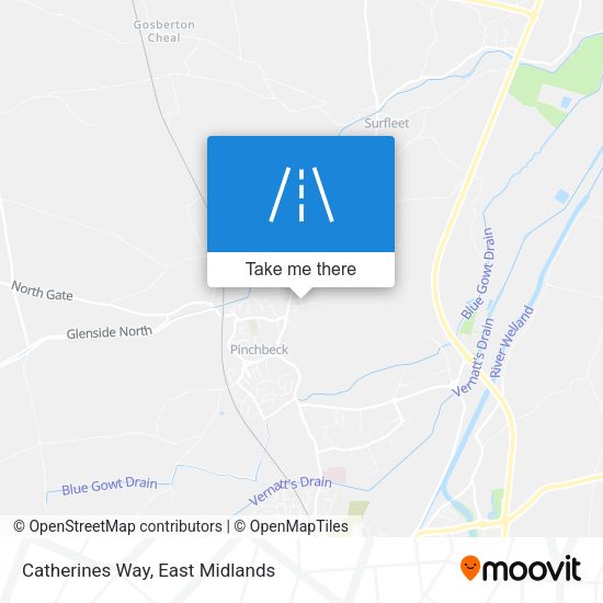 Catherines Way map