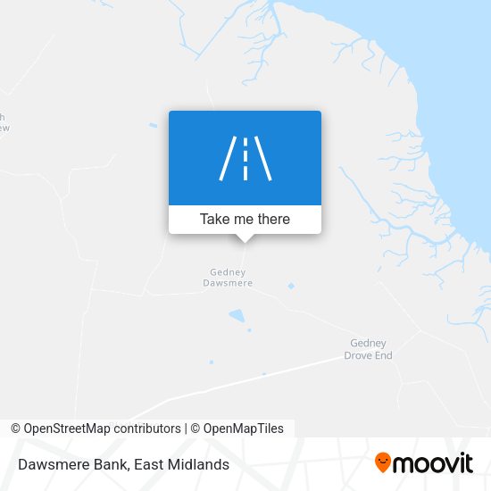 Dawsmere Bank map