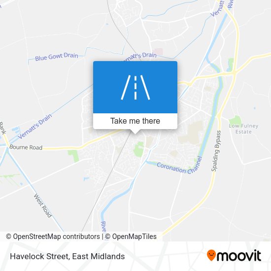 Havelock Street map