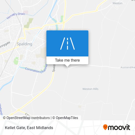 Kellet Gate map