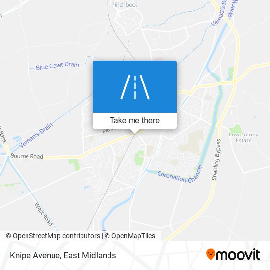 Knipe Avenue map