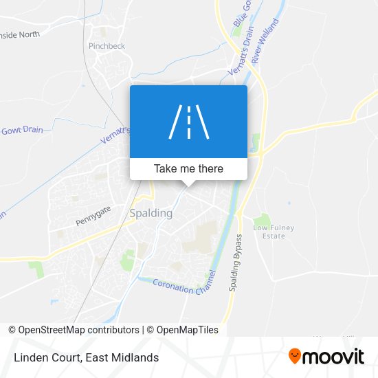 Linden Court map