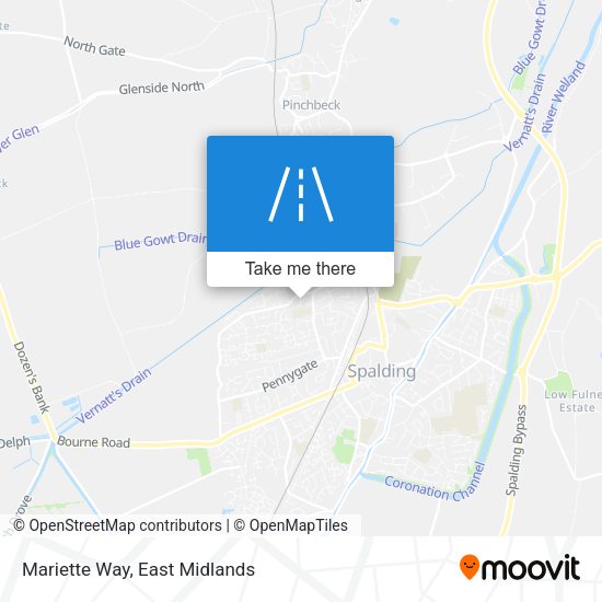 Mariette Way map